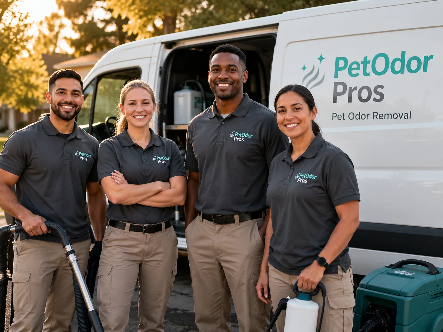 Pet Odor Removal team serving Cleveland, ND
